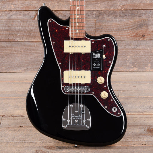Fender Player Jazzmaster Black w/Matching Headcap, Pure Vintage '65 Pickups, & Series/Parallel 4-Way Electric Guitars / Solid Body