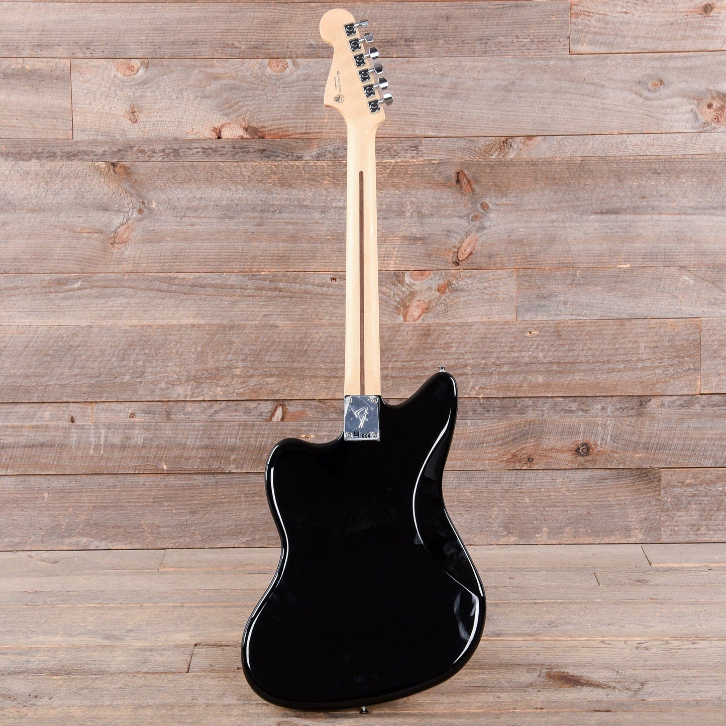 Fender Player Jazzmaster Black w/Matching Headcap, Pure Vintage '65 Pickups, & Series/Parallel 4-Way Electric Guitars / Solid Body