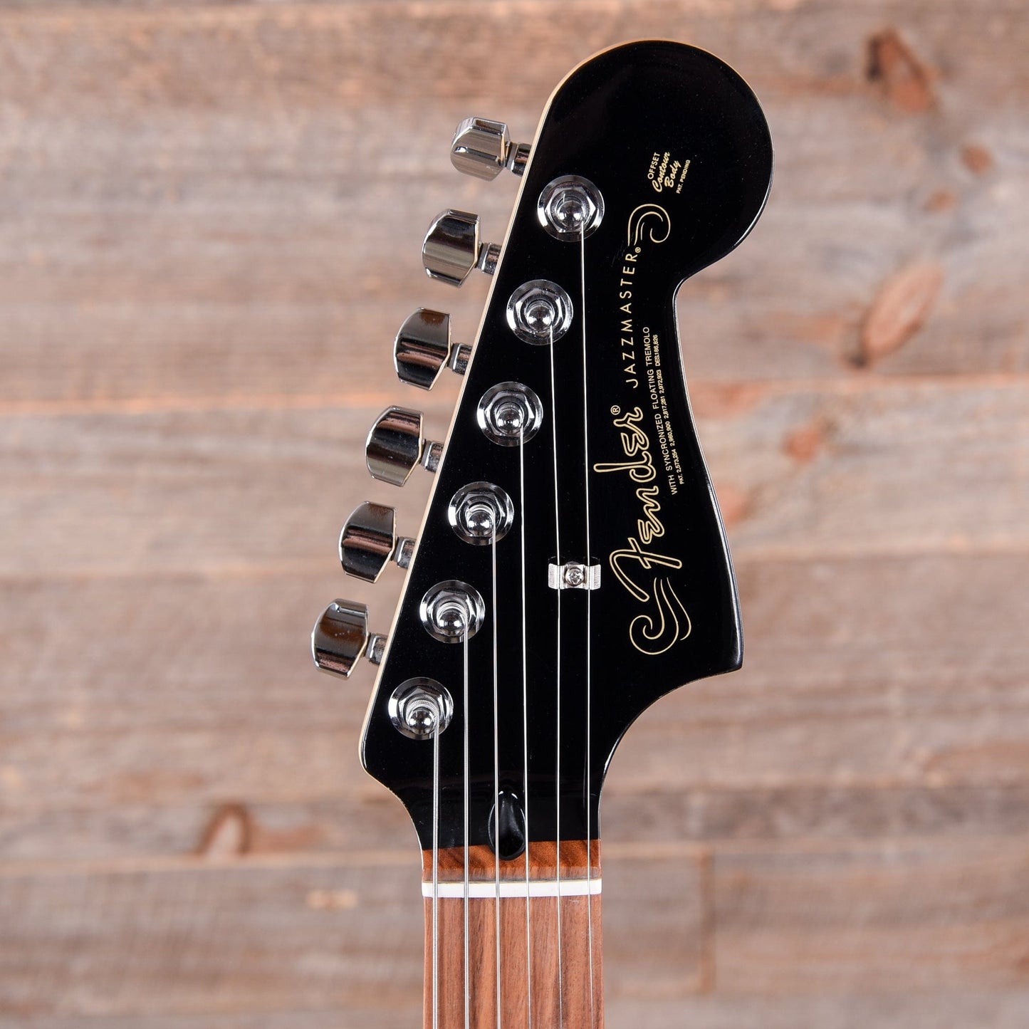 Fender Player Jazzmaster Black w/Matching Headcap, Pure Vintage '65 Pickups, & Series/Parallel 4-Way Electric Guitars / Solid Body