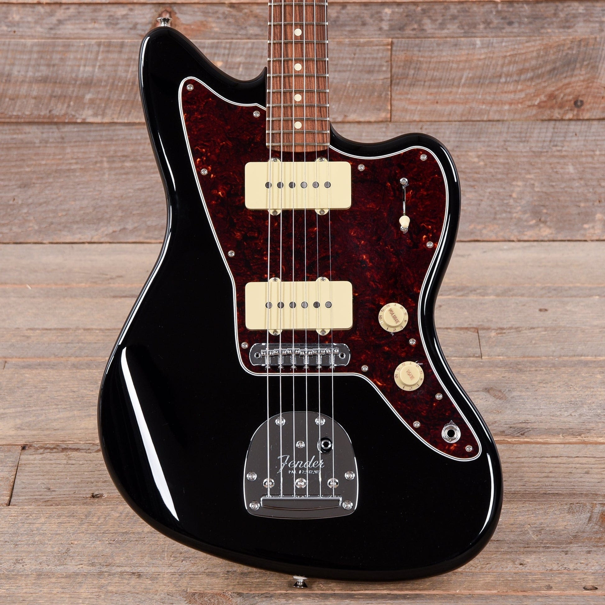 Fender Player Jazzmaster Black w/Matching Headcap, Pure Vintage '65 Pickups, & Series/Parallel 4-Way Electric Guitars / Solid Body
