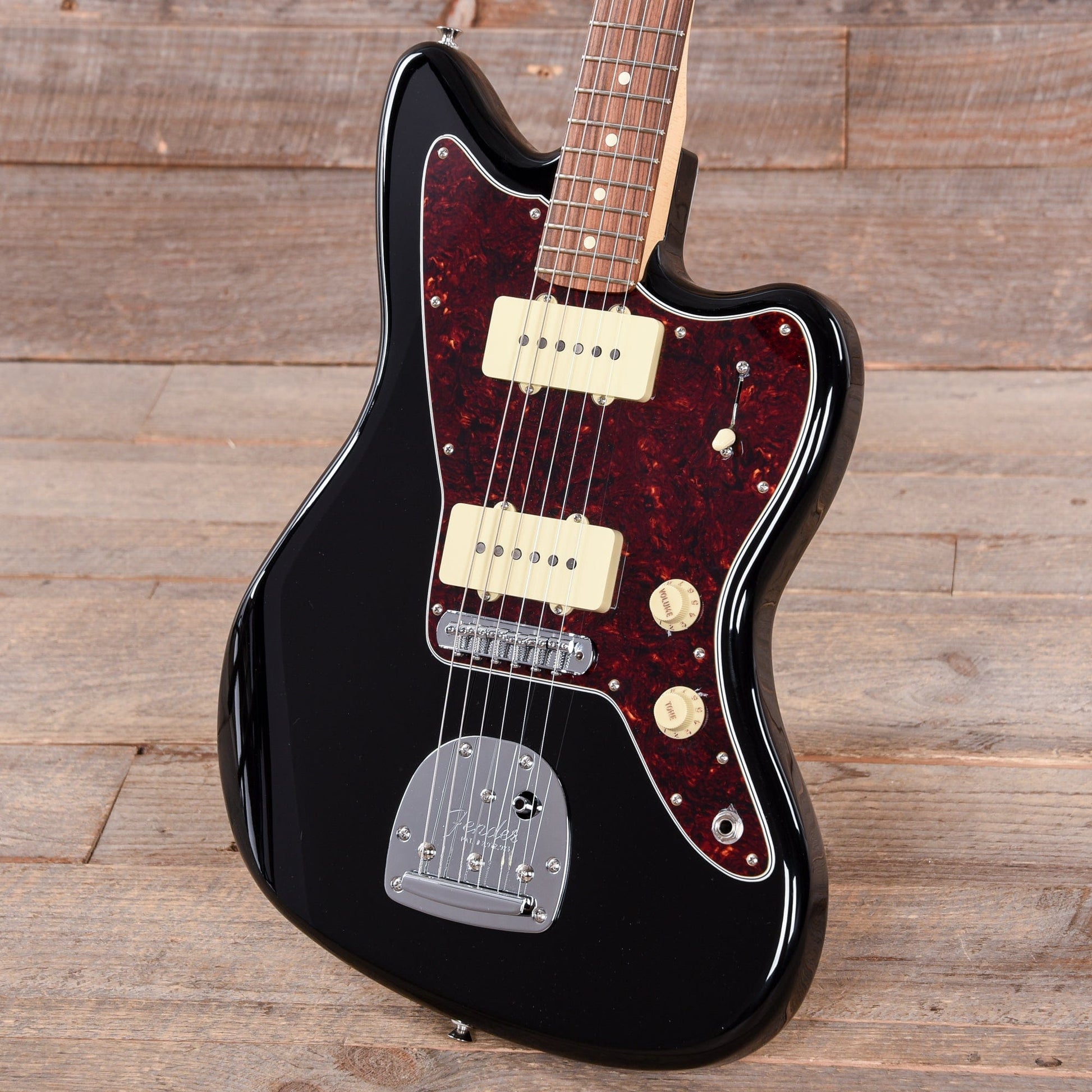 Fender Player Jazzmaster Black w/Matching Headcap, Pure Vintage '65 Pickups, & Series/Parallel 4-Way Electric Guitars / Solid Body
