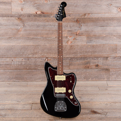 Fender Player Jazzmaster Black w/Matching Headcap, Pure Vintage '65 Pickups, & Series/Parallel 4-Way Electric Guitars / Solid Body