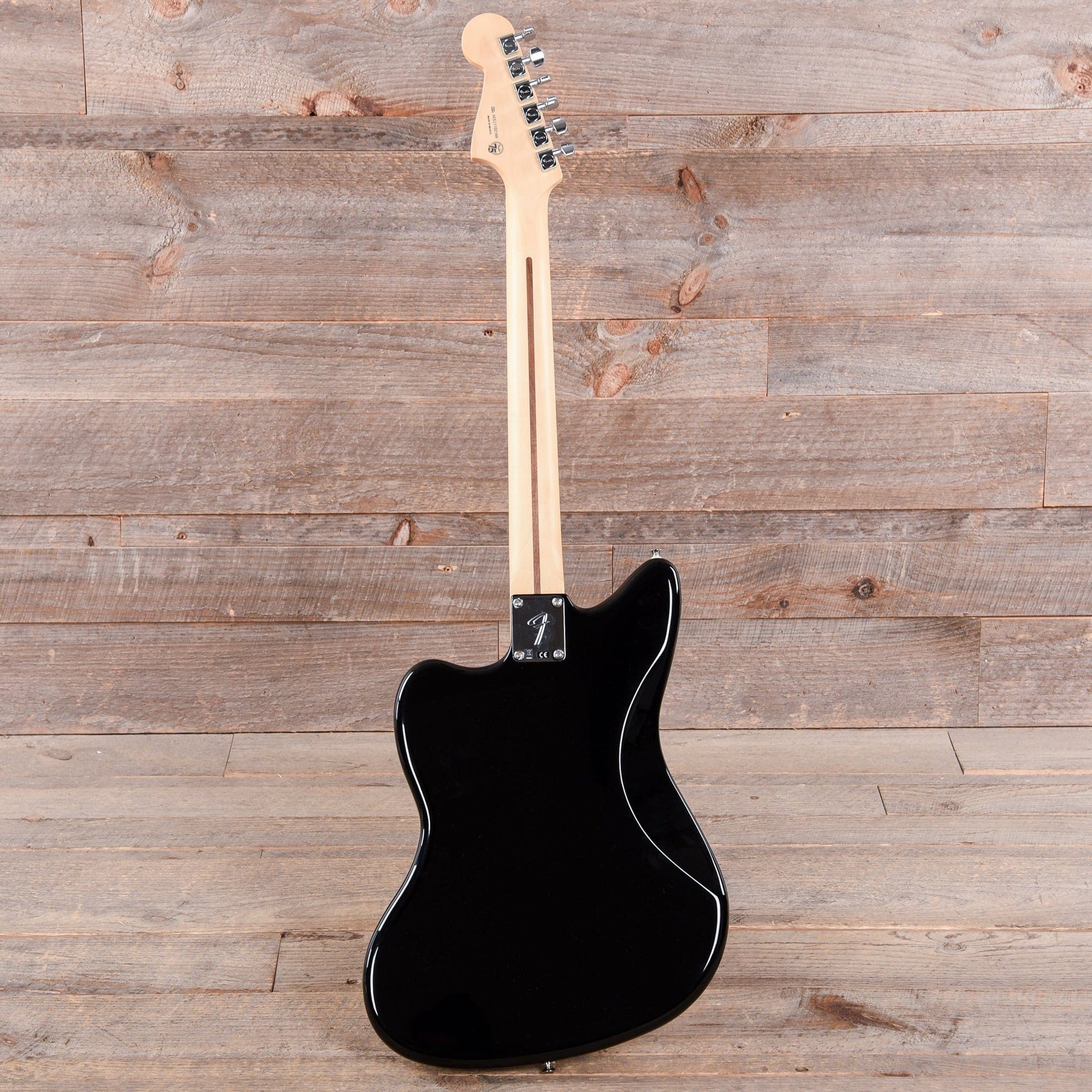 Fender Player Jazzmaster Black w/Matching Headcap, Pure Vintage '65 Pickups, & Series/Parallel 4-Way Electric Guitars / Solid Body