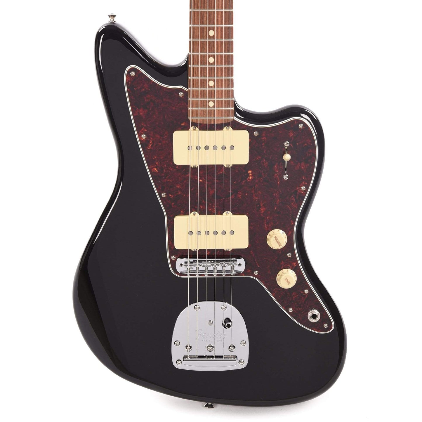 Fender Player Jazzmaster Black w/Matching Headcap, Pure Vintage '65 Pickups, & Series/Parallel 4-Way Electric Guitars / Solid Body