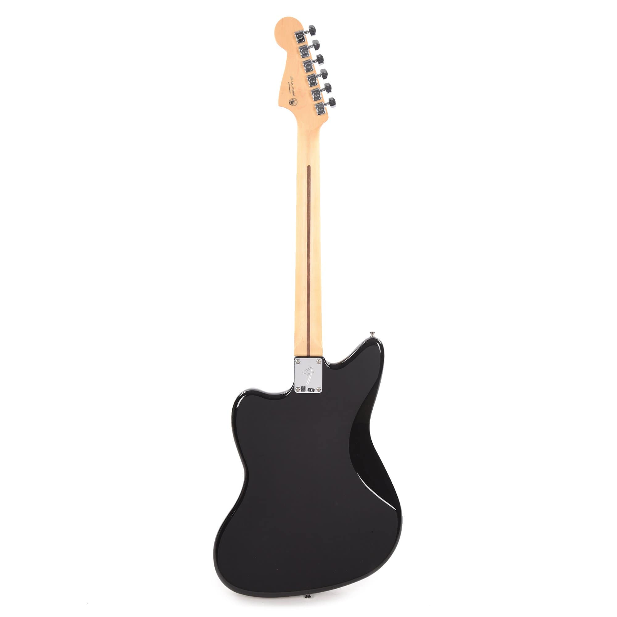 Fender Player Jazzmaster Black w/Matching Headcap, Pure Vintage '65 Pickups, & Series/Parallel 4-Way Electric Guitars / Solid Body