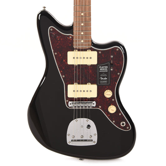 Fender Player Jazzmaster Black w/Matching Headcap, Pure Vintage '65 Pickups, & Series/Parallel 4-Way Electric Guitars / Solid Body