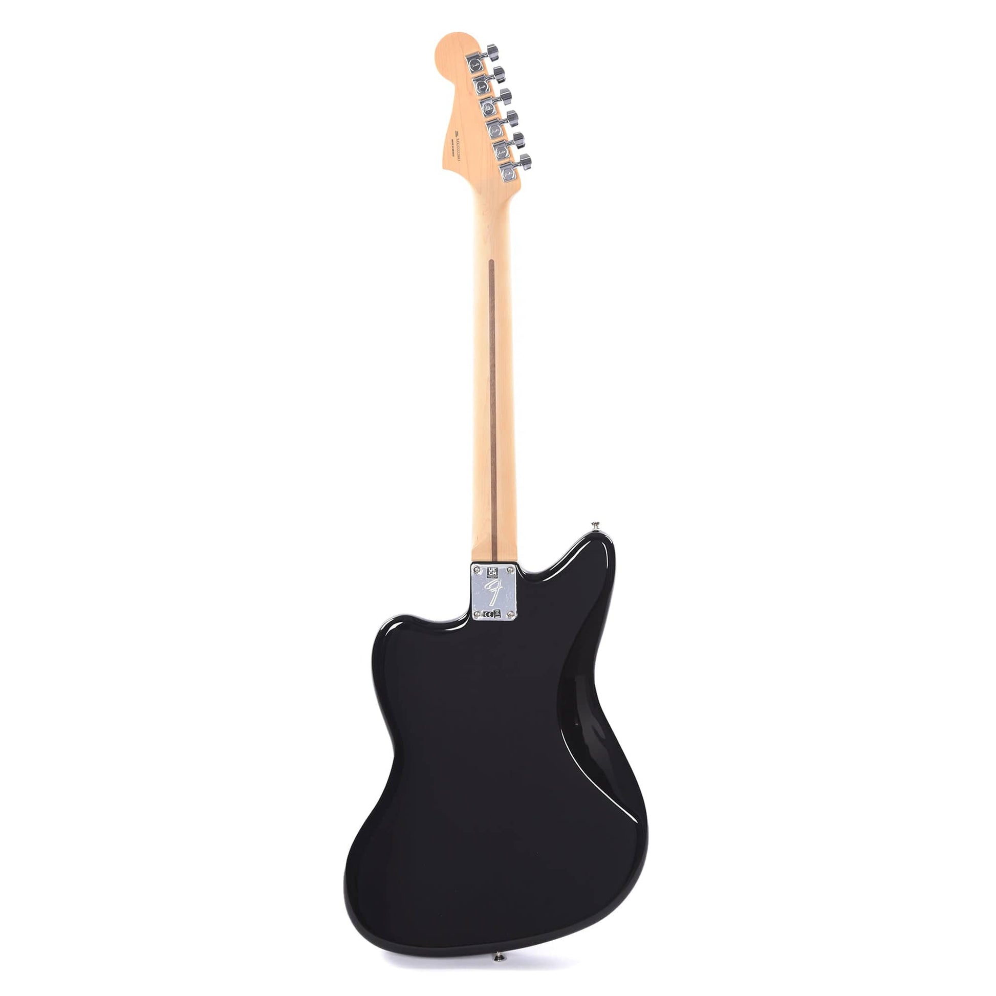 Fender Player Jazzmaster Black w/Matching Headcap, Pure Vintage '65 Pickups, & Series/Parallel 4-Way Electric Guitars / Solid Body