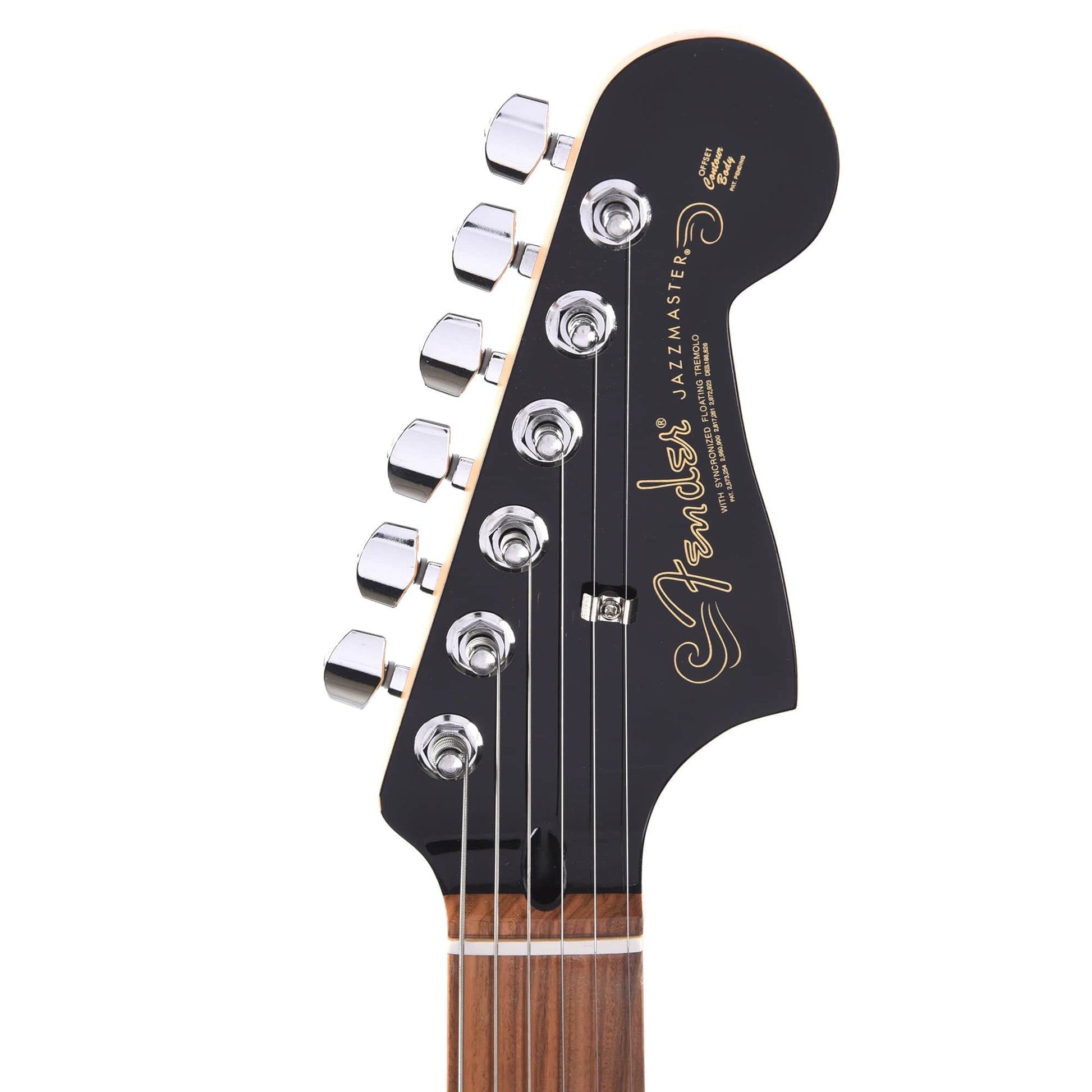 Fender Player Jazzmaster Black w/Matching Headcap, Pure Vintage '65 Pickups, & Series/Parallel 4-Way Electric Guitars / Solid Body