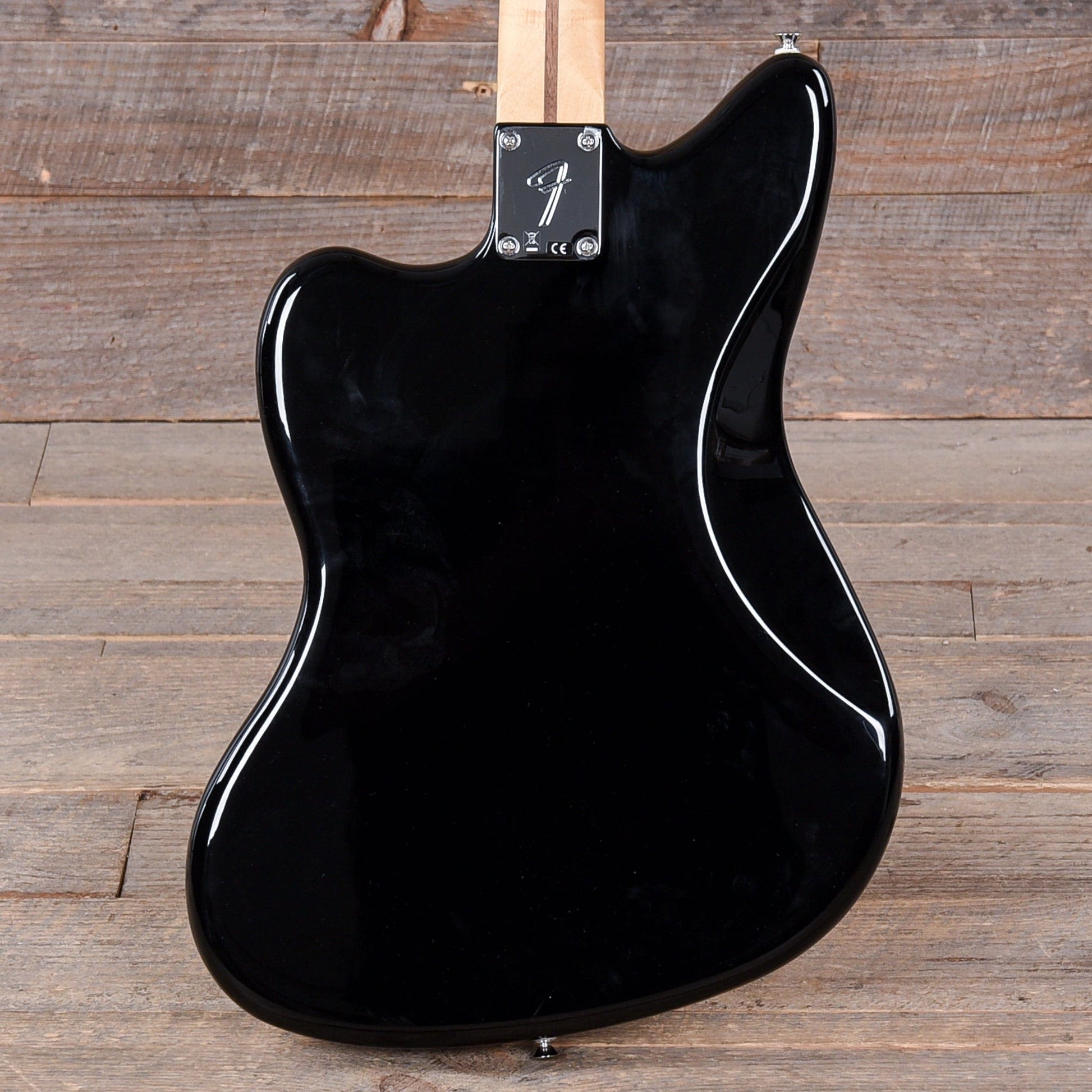 Fender Player Jazzmaster Black w/Matching Headcap, Pure Vintage '65 Pickups, & Series/Parallel 4-Way Electric Guitars / Solid Body