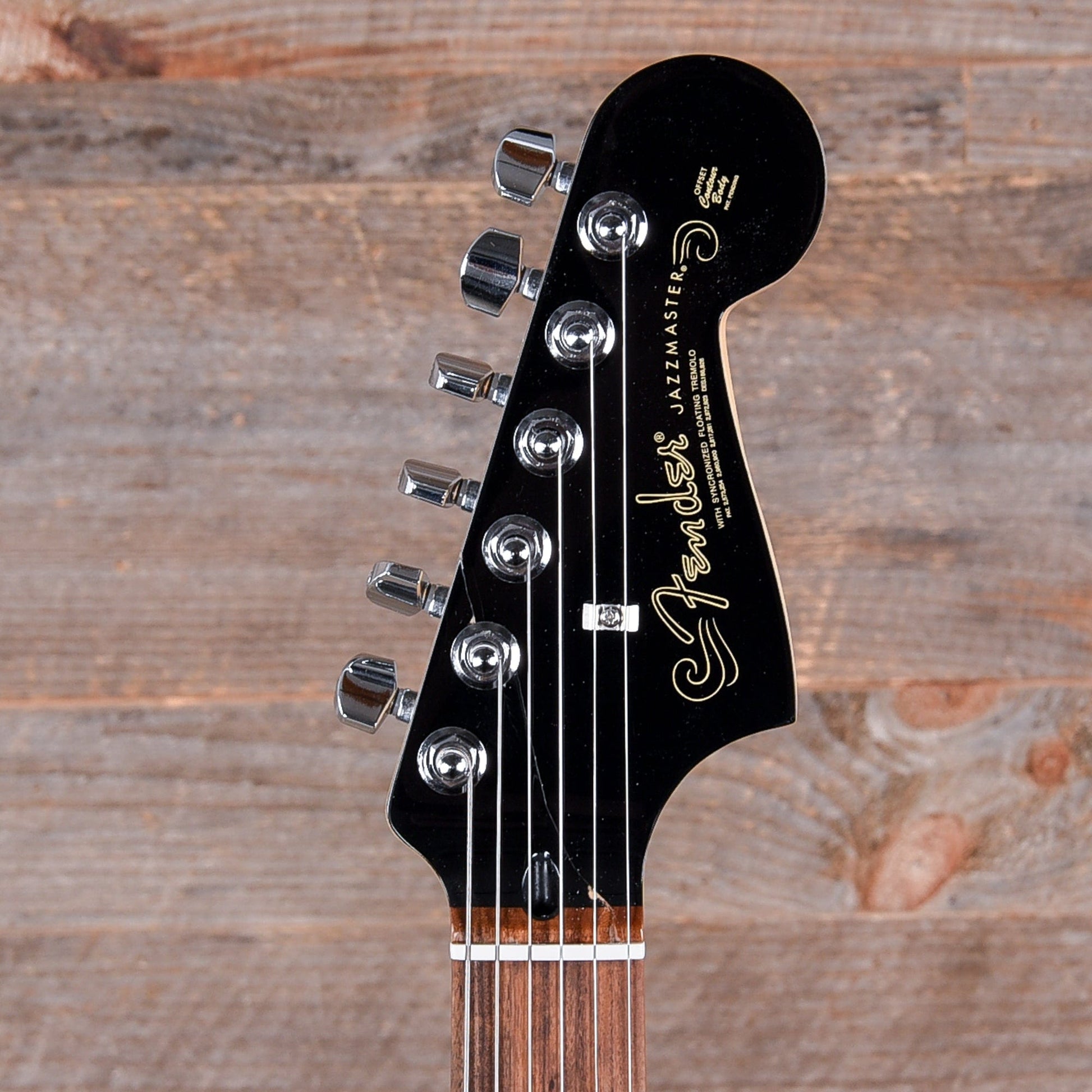 Fender Player Jazzmaster Black w/Matching Headcap, Pure Vintage '65 Pickups, & Series/Parallel 4-Way Electric Guitars / Solid Body