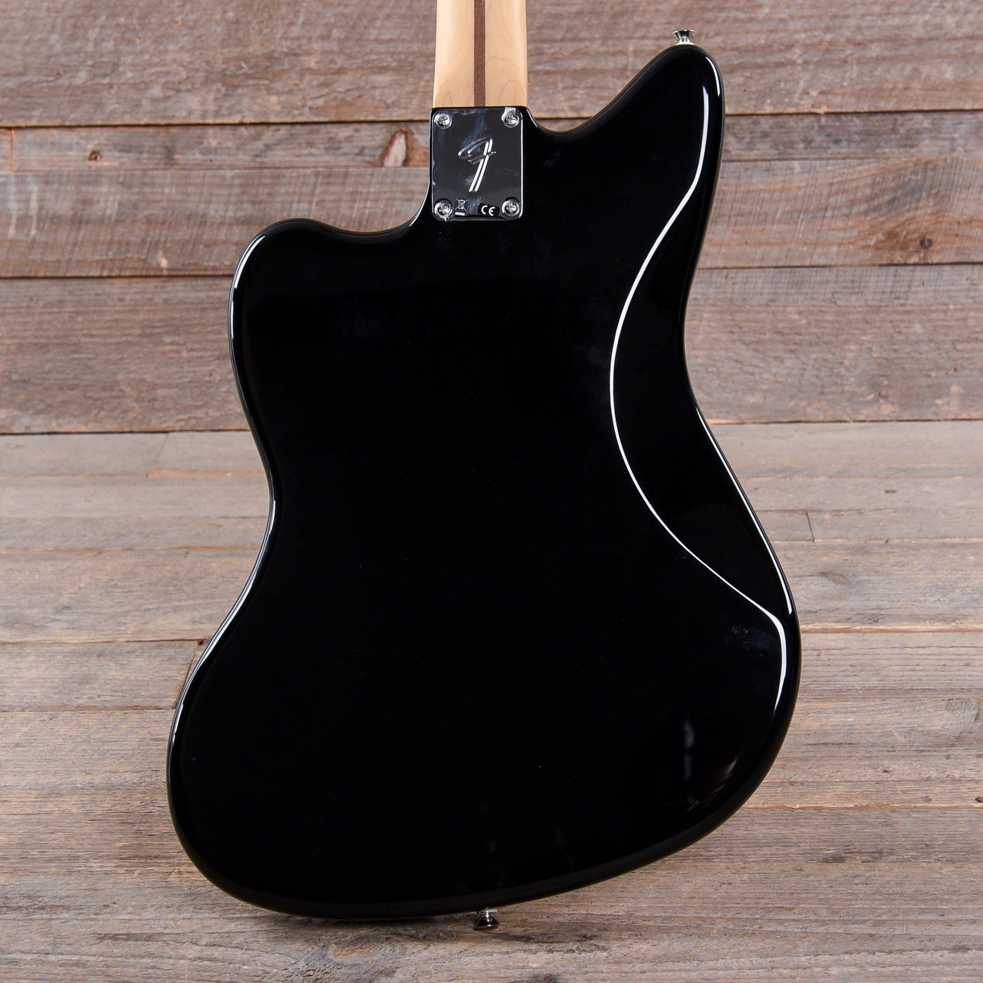 Fender Player Jazzmaster Black w/Matching Headcap, Pure Vintage '65 Pickups, & Series/Parallel 4-Way Electric Guitars / Solid Body