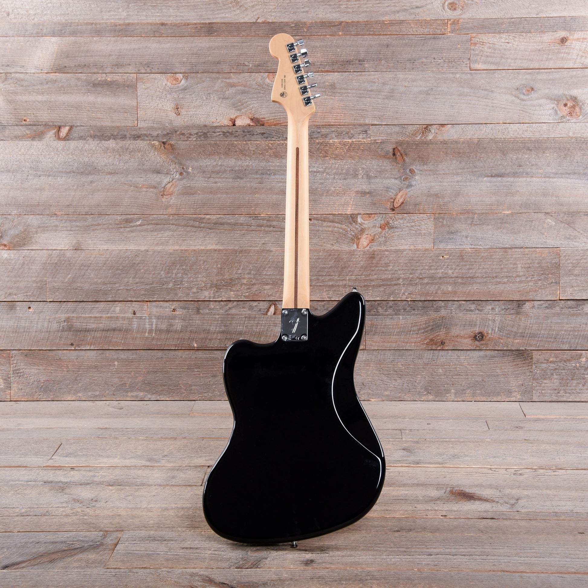 Fender Player Jazzmaster Black w/Matching Headcap, Pure Vintage '65 Pickups, & Series/Parallel 4-Way Electric Guitars / Solid Body