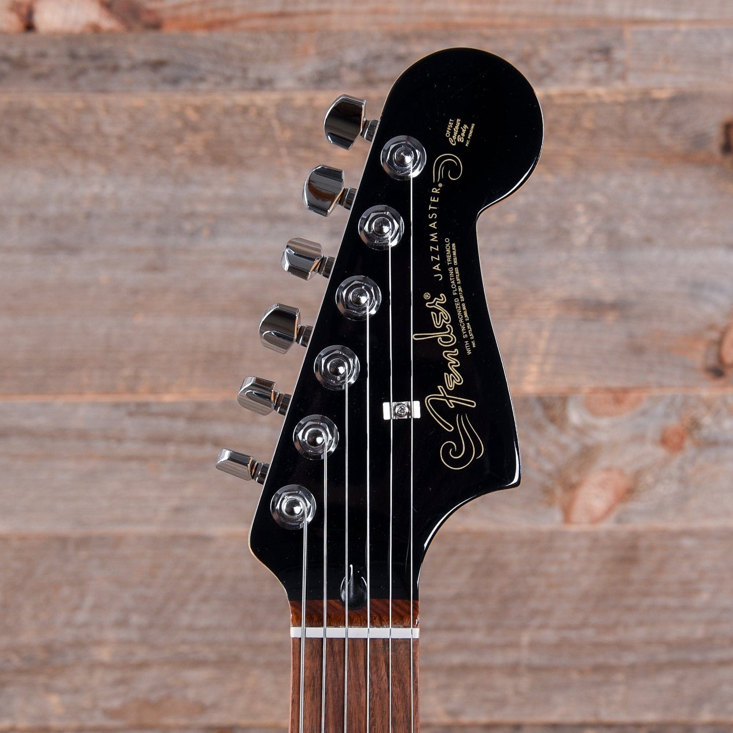 Fender Player Jazzmaster Black w/Matching Headcap, Pure Vintage '65 Pickups, & Series/Parallel 4-Way Electric Guitars / Solid Body