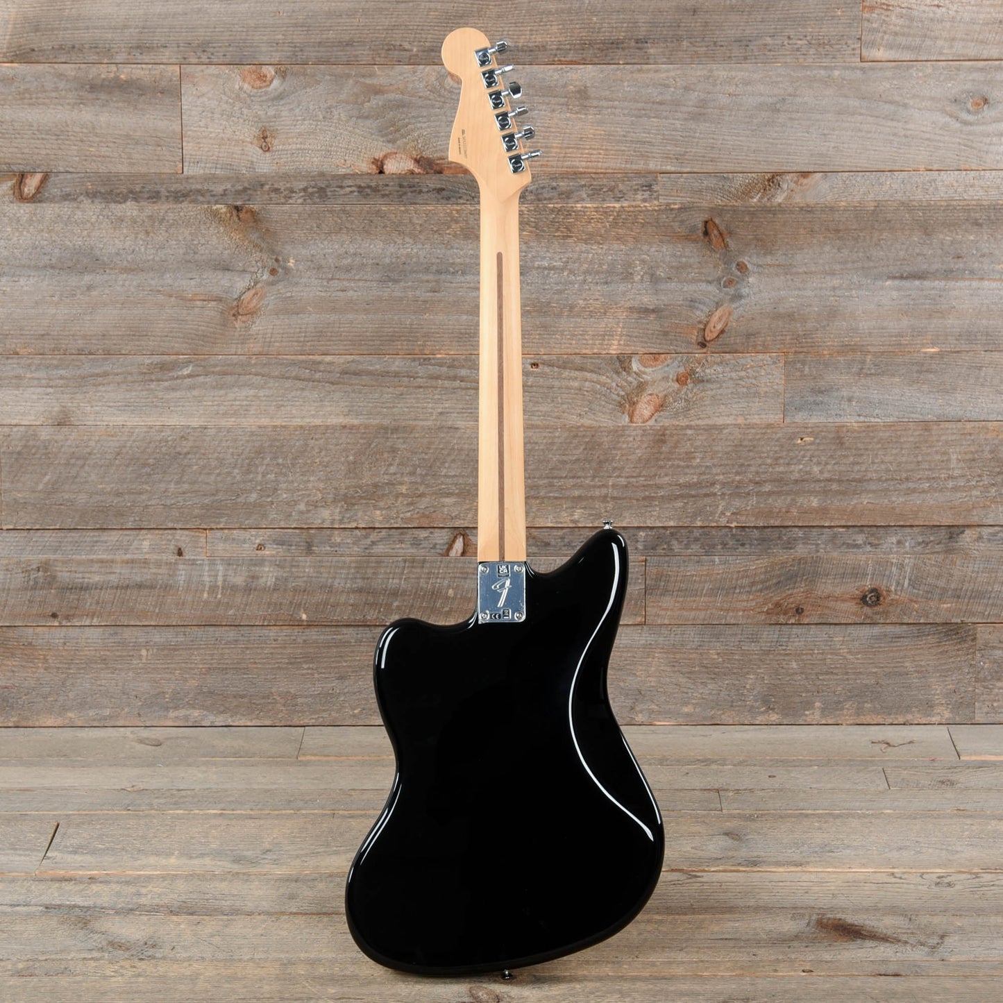 Fender Player Jazzmaster Black w/Matching Headcap, Pure Vintage '65 Pickups, & Series/Parallel 4-Way Electric Guitars / Solid Body