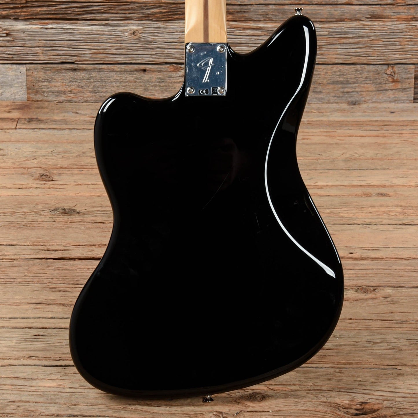 Fender Player Jazzmaster Black w/Matching Headcap, Pure Vintage '65 Pickups, & Series/Parallel 4-Way Electric Guitars / Solid Body