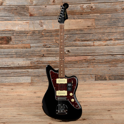 Fender Player Jazzmaster Black w/Matching Headcap, Pure Vintage '65 Pickups, & Series/Parallel 4-Way Electric Guitars / Solid Body