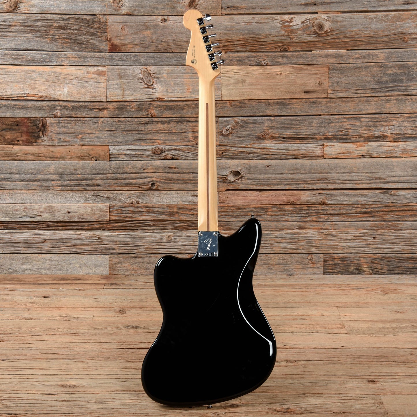 Fender Player Jazzmaster Black w/Matching Headcap, Pure Vintage '65 Pickups, & Series/Parallel 4-Way Electric Guitars / Solid Body