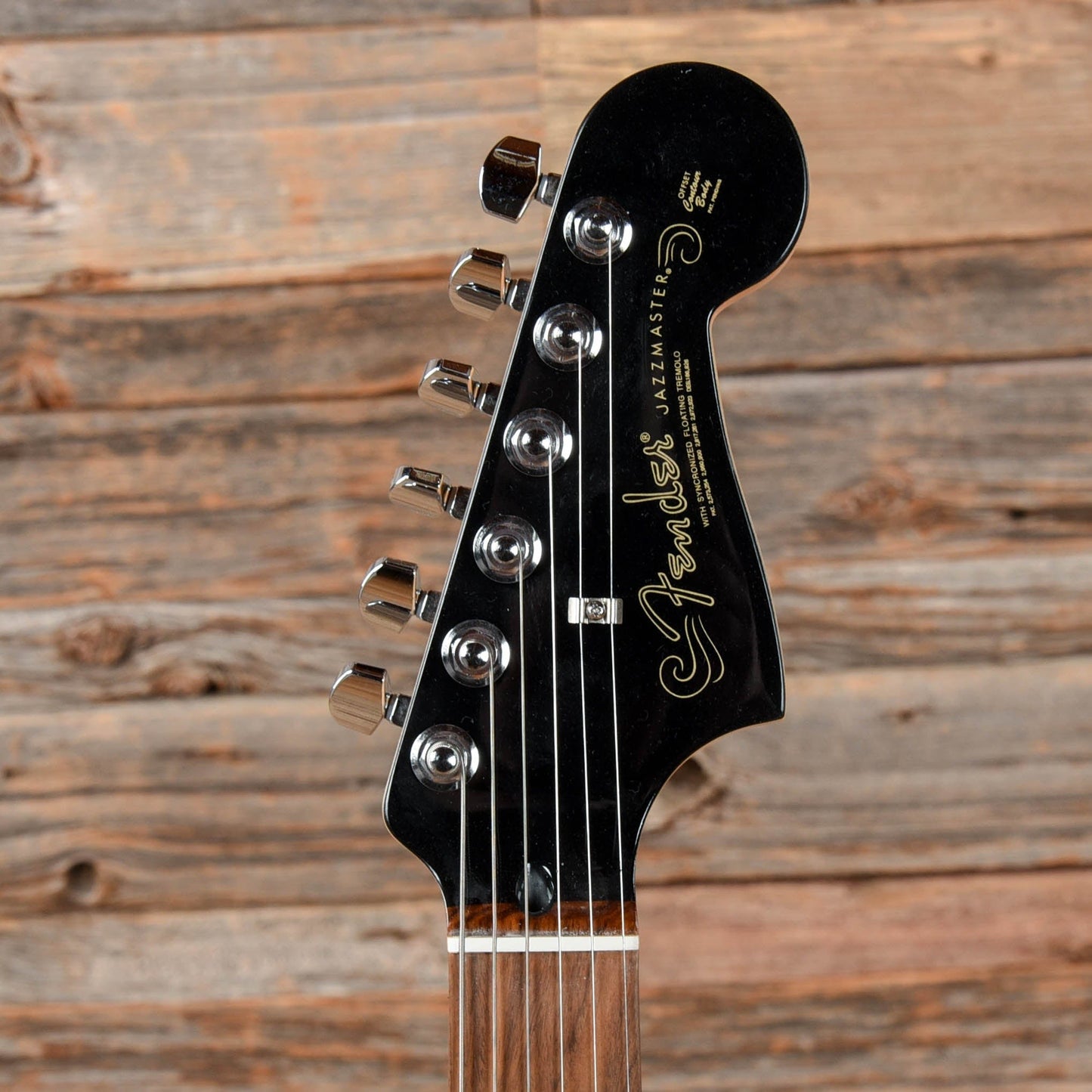 Fender Player Jazzmaster Black w/Matching Headcap, Pure Vintage '65 Pickups, & Series/Parallel 4-Way Electric Guitars / Solid Body