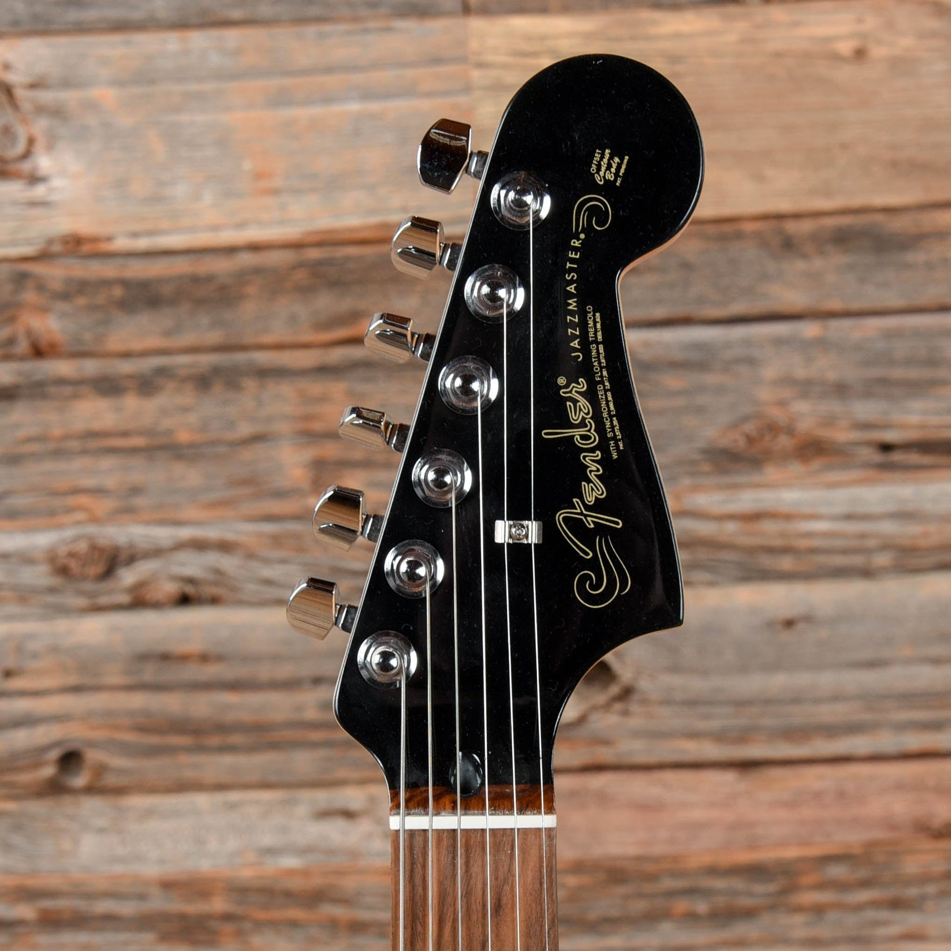 Fender Player Jazzmaster Black w/Matching Headcap, Pure Vintage '65 Pickups, & Series/Parallel 4-Way Electric Guitars / Solid Body