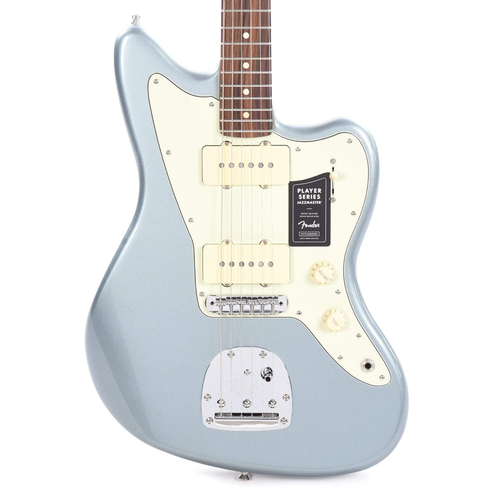 Fender Player Jazzmaster Ice Blue Metallic w/Pure Vintage '65 Pickups & Series/Parallel 4-Way Electric Guitars / Solid Body
