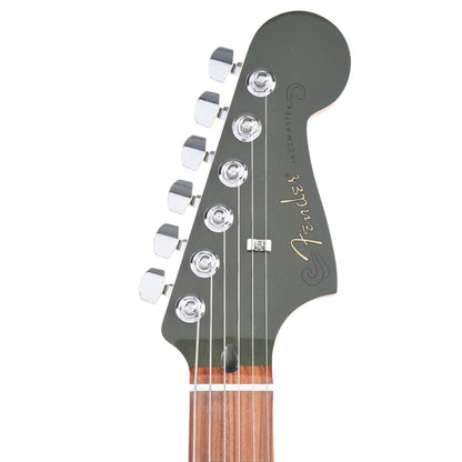 Fender Player Jazzmaster Olive w/Matching Headcap, Pure Vintage '65 Pickups, & Series/Parallel 4-Way Electric Guitars / Solid Body