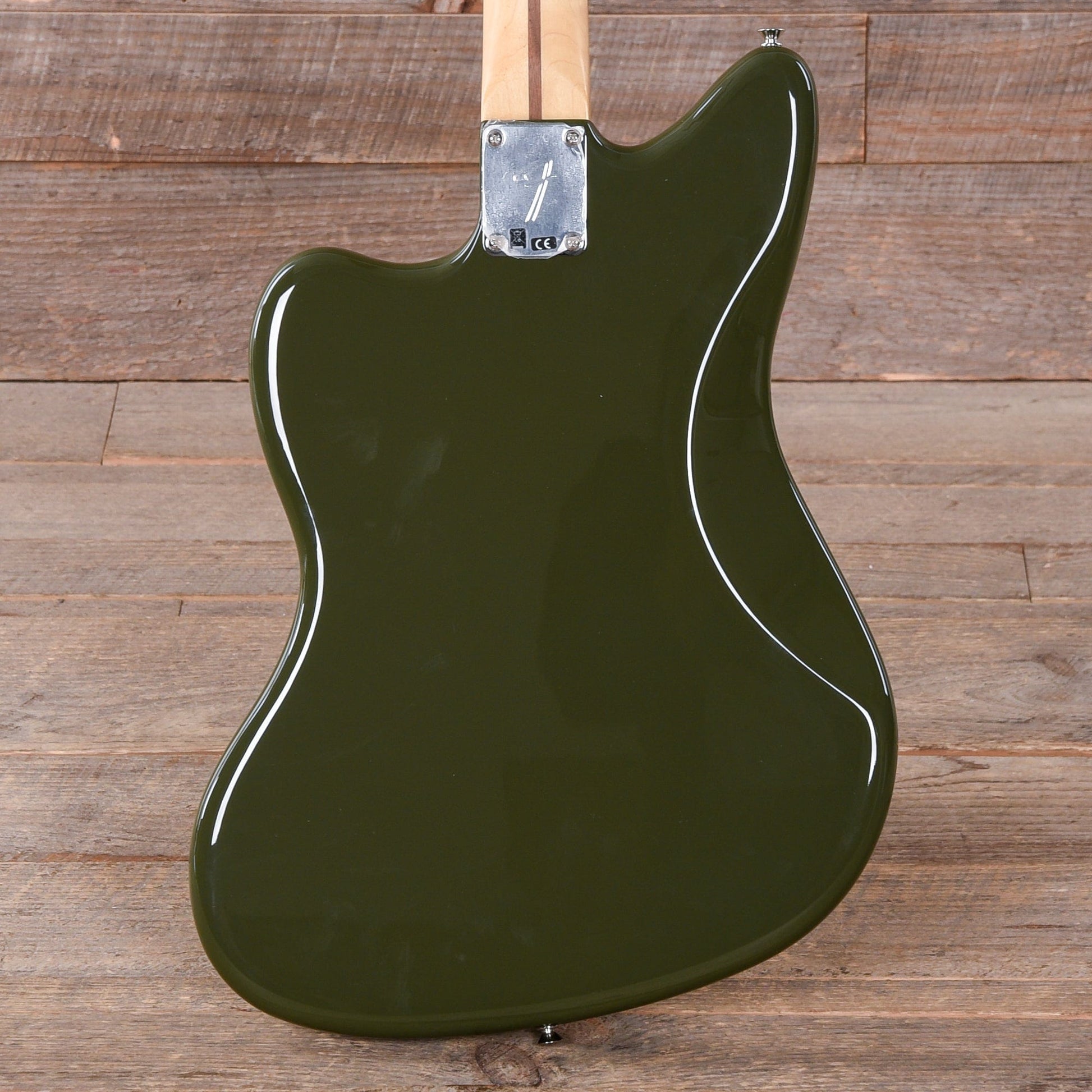 Fender Player Jazzmaster Olive w/Matching Headcap, Pure Vintage '65 Pickups, & Series/Parallel 4-Way Electric Guitars / Solid Body