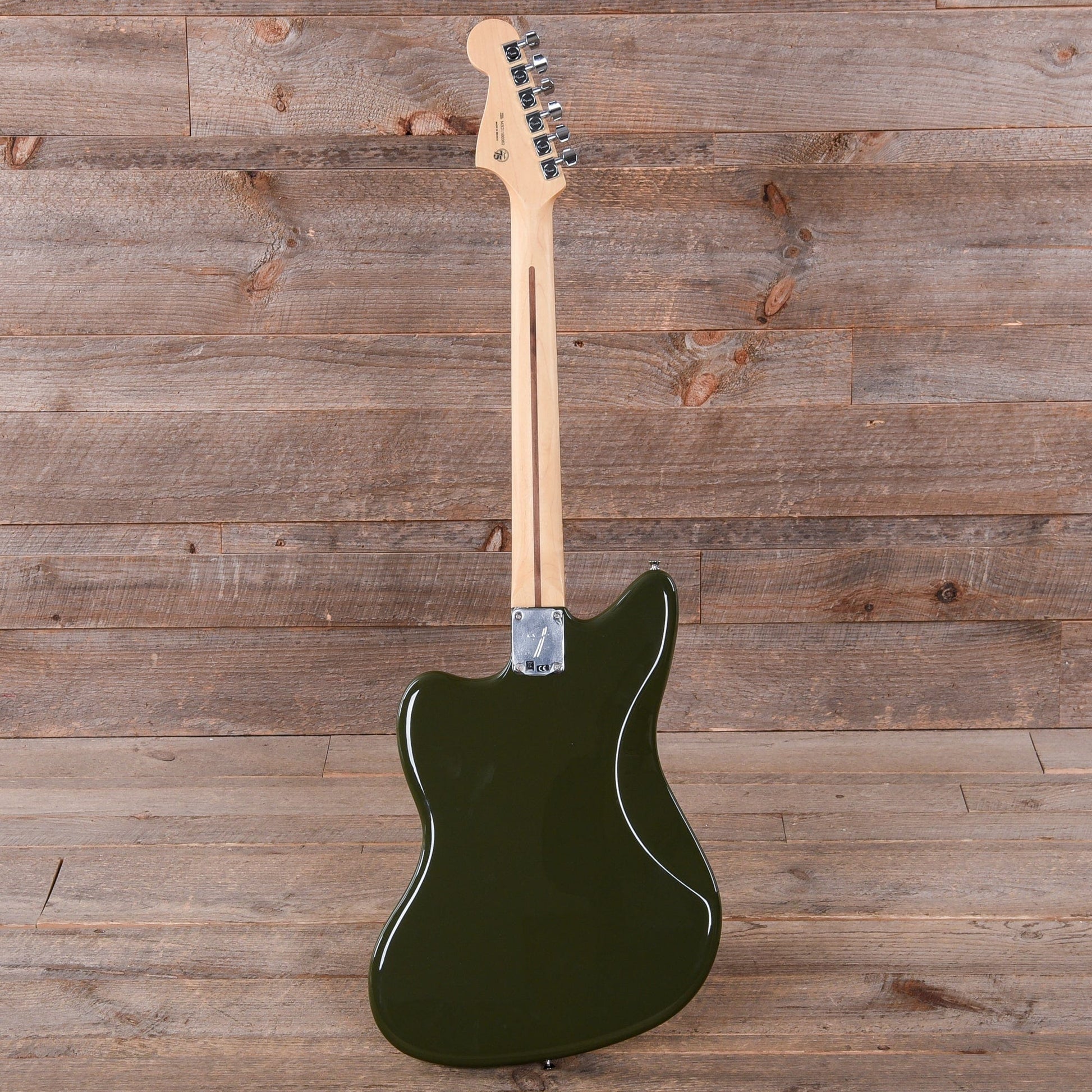 Fender Player Jazzmaster Olive w/Matching Headcap, Pure Vintage '65 Pickups, & Series/Parallel 4-Way Electric Guitars / Solid Body