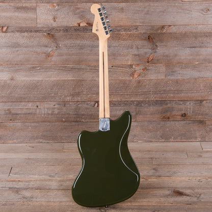 Fender Player Jazzmaster Olive w/Matching Headcap, Pure Vintage '65 Pickups, & Series/Parallel 4-Way Electric Guitars / Solid Body