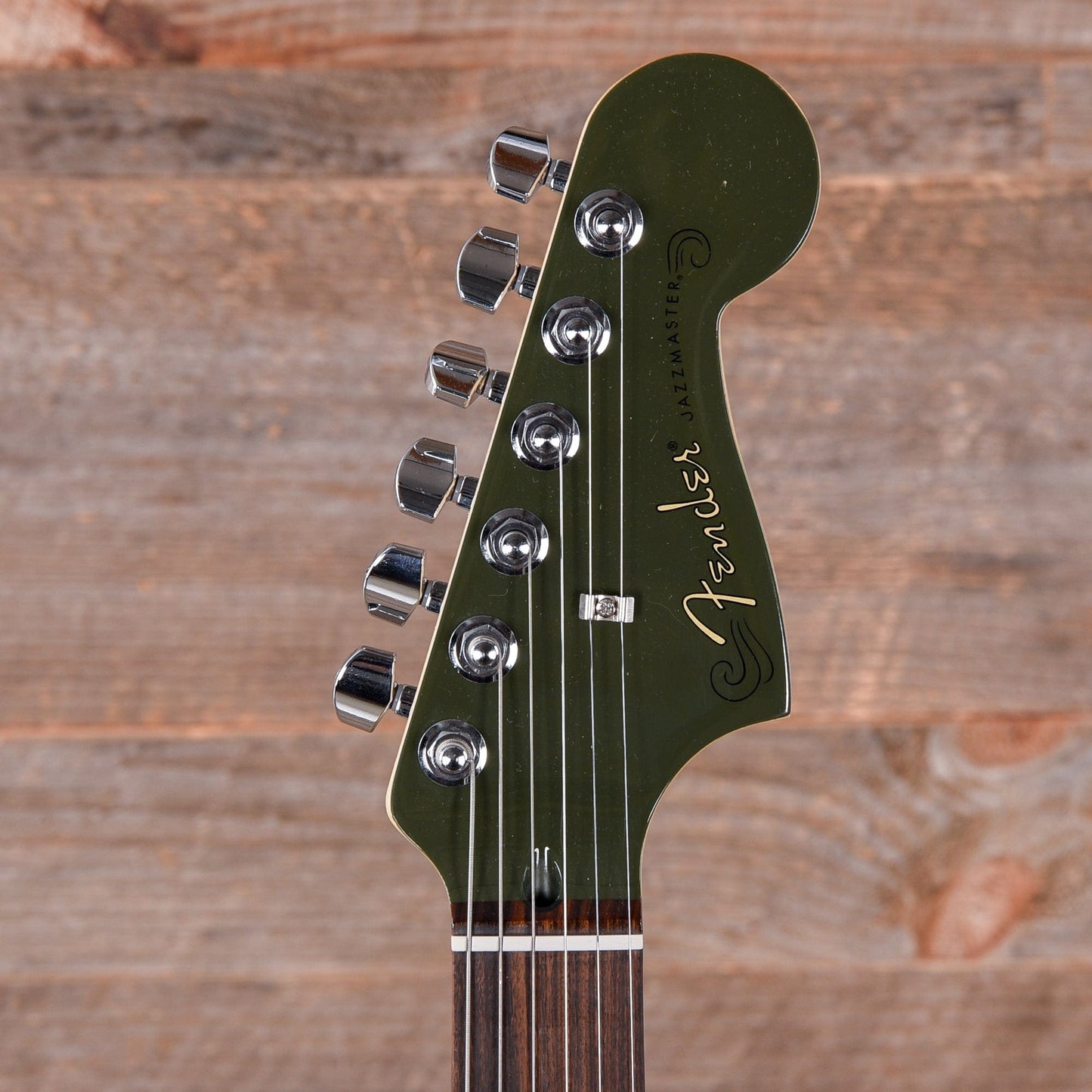 Fender Player Jazzmaster Olive w/Matching Headcap, Pure Vintage '65 Pickups, & Series/Parallel 4-Way Electric Guitars / Solid Body