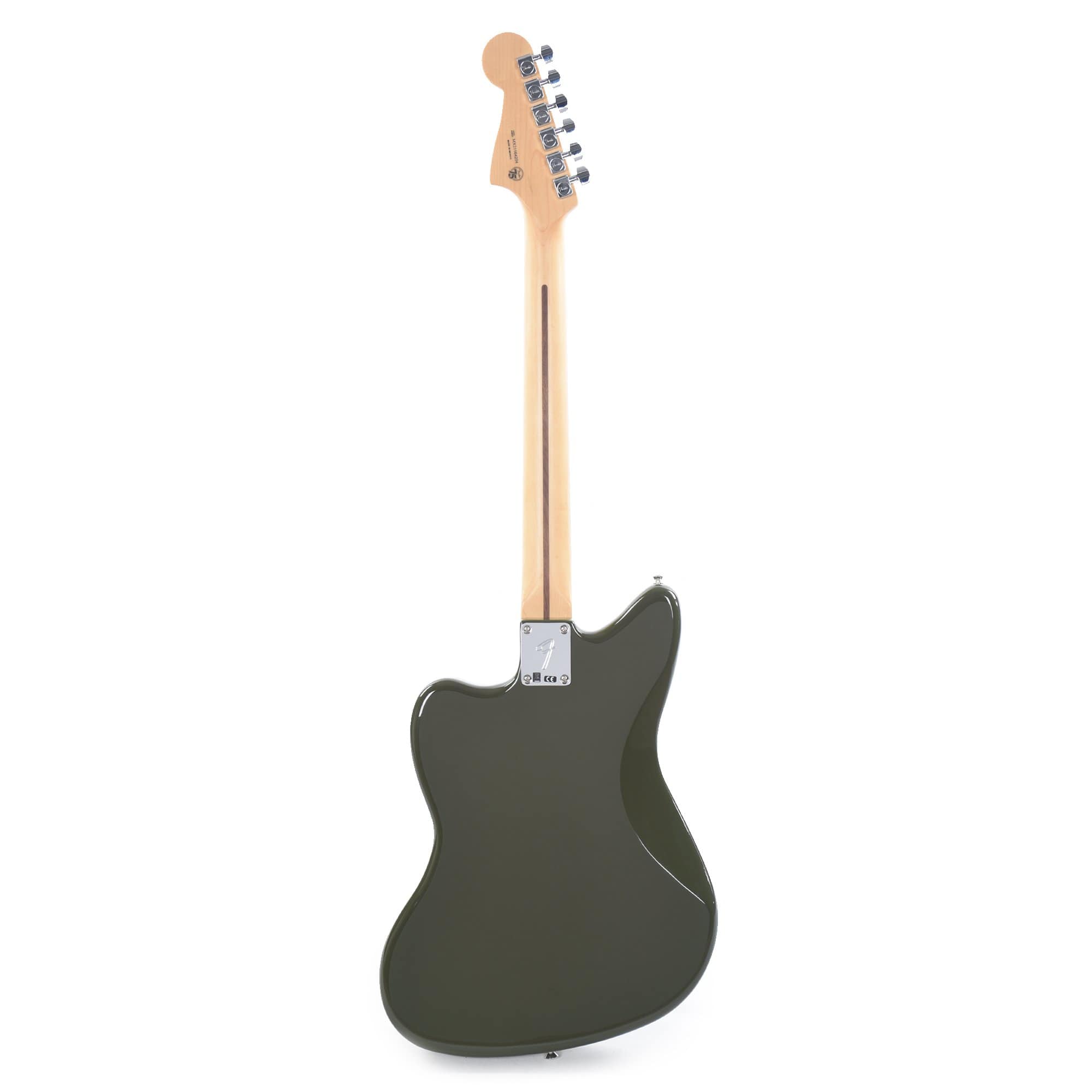 Fender Player Jazzmaster Olive w/Matching Headcap, Pure Vintage '65 Pickups, & Series/Parallel 4-Way Electric Guitars / Solid Body