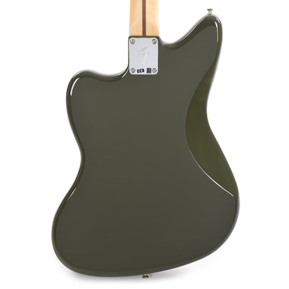 Fender Player Jazzmaster Olive w/Matching Headcap, Pure Vintage '65 Pickups, & Series/Parallel 4-Way Electric Guitars / Solid Body