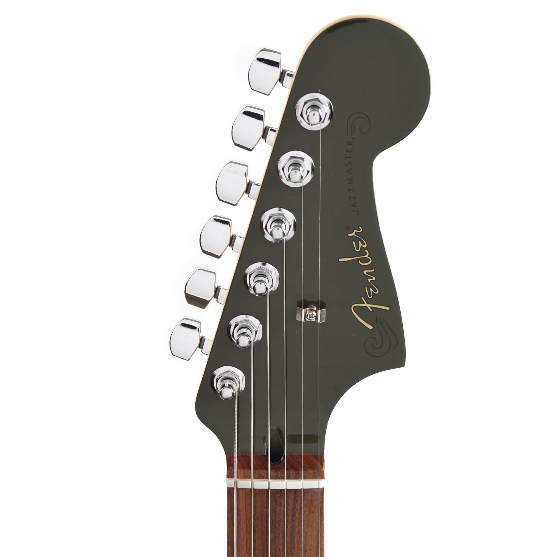 Fender Player Jazzmaster Olive w/Matching Headcap, Pure Vintage '65 Pickups, & Series/Parallel 4-Way Electric Guitars / Solid Body