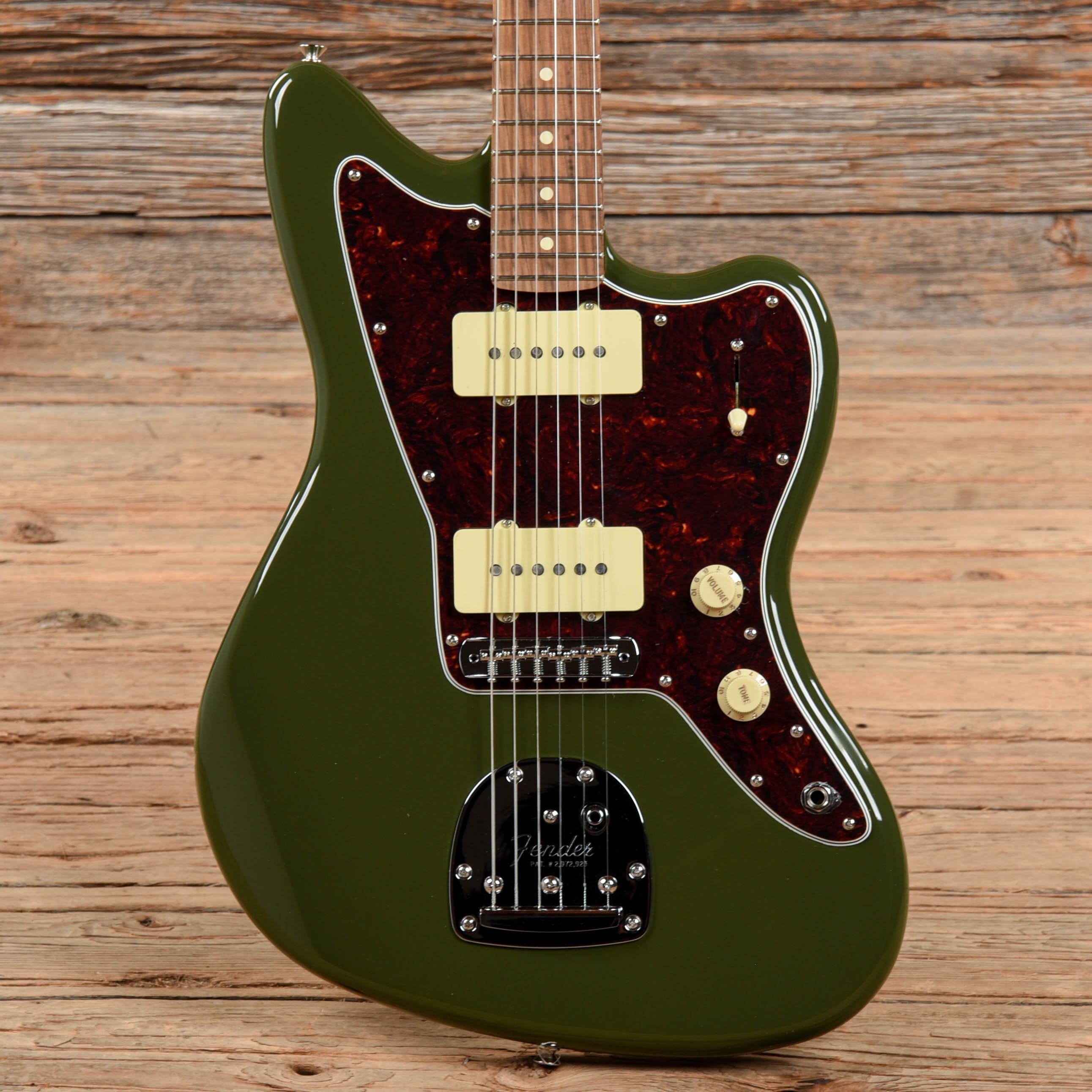 Fender Player Jazzmaster Olive w/Matching Headcap, Pure