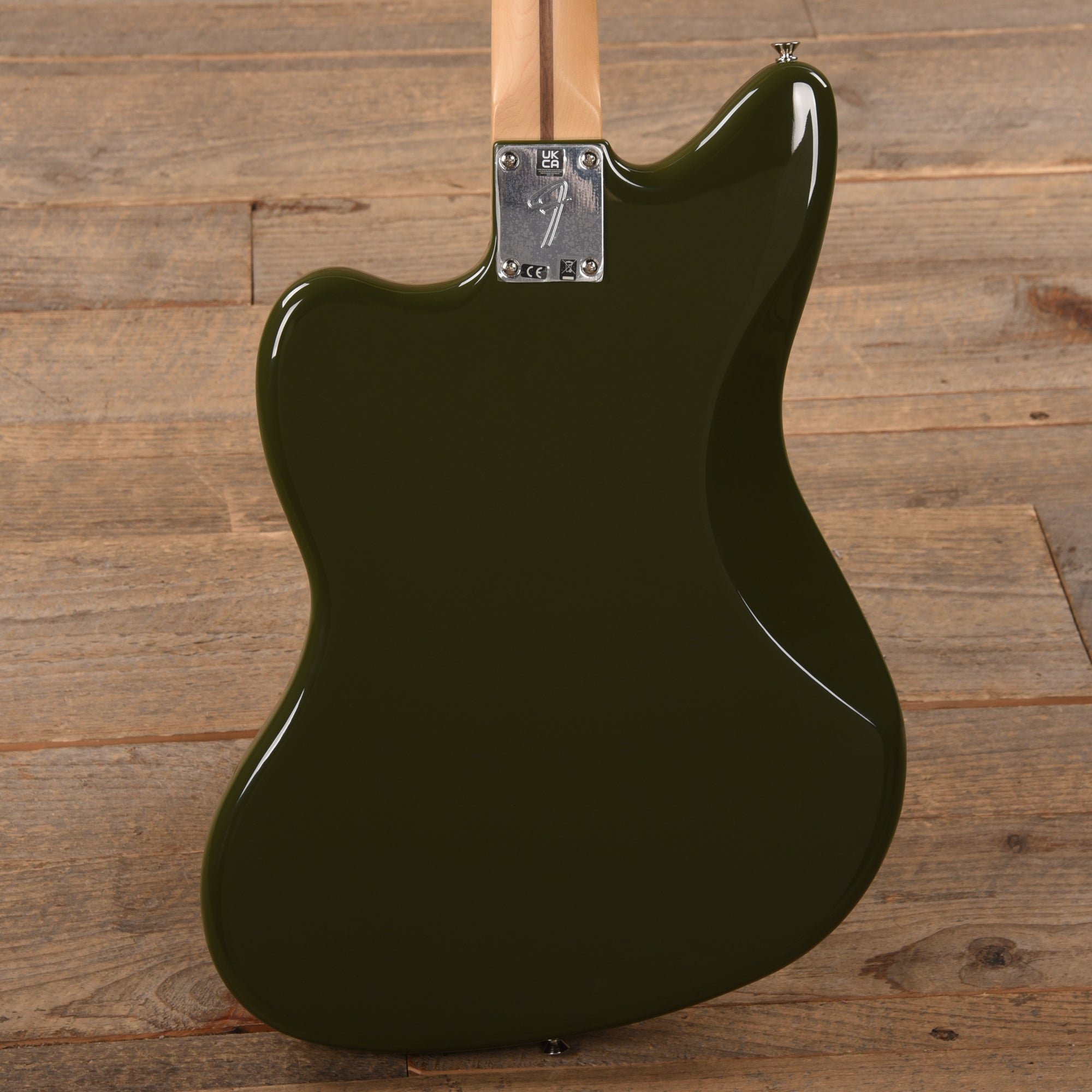 Fender Player Jazzmaster Olive w/Matching Headcap, Pure Vintage '65 Pickups, & Series/Parallel 4-Way Electric Guitars / Solid Body