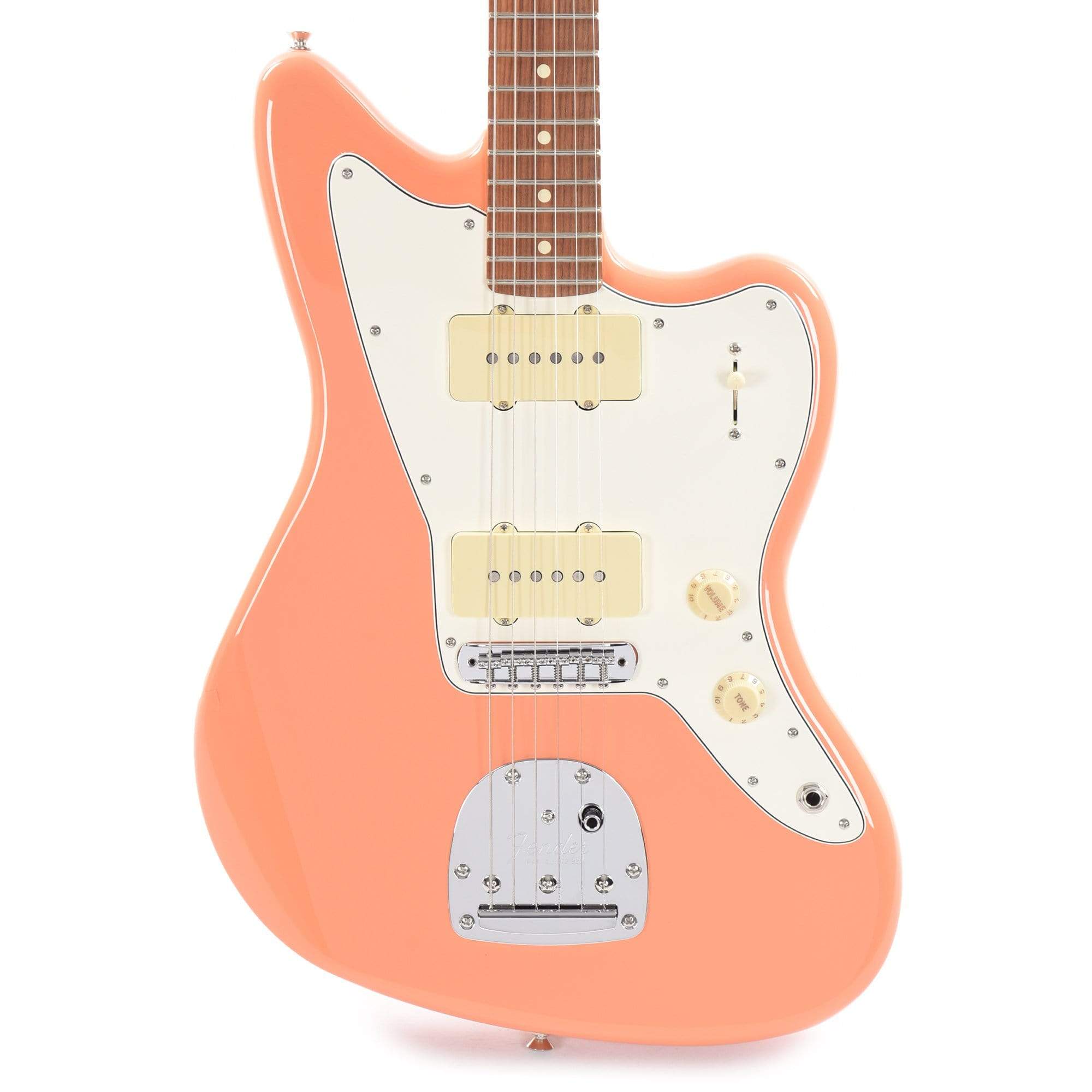 Fender Player Jazzmaster Pacific Peach w/Matching Headcap, Pure Vintage '65 Pickups, & Series/Parallel 4-Way Electric Guitars / Solid Body
