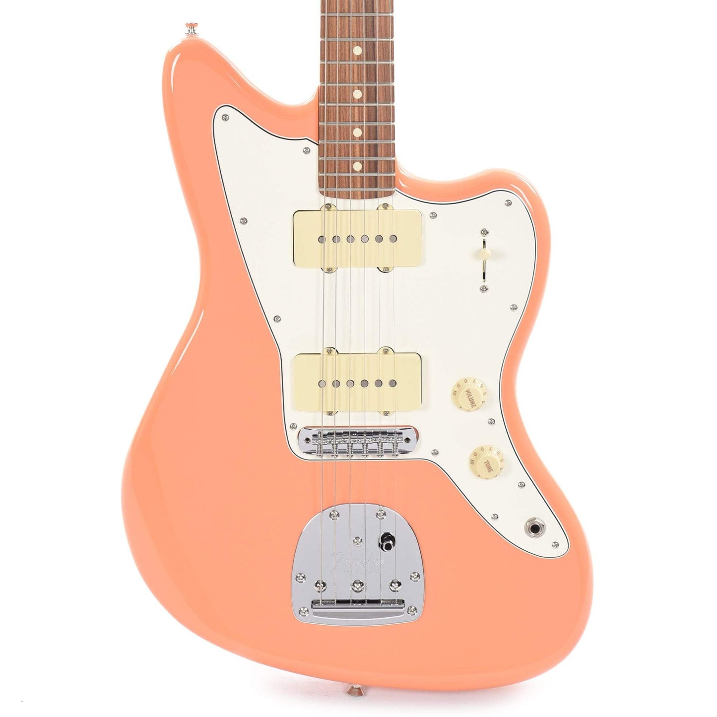 Fender Player Jazzmaster Pacific Peach w/Matching Headcap, Pure Vintage '65 Pickups, & Series/Parallel 4-Way Electric Guitars / Solid Body