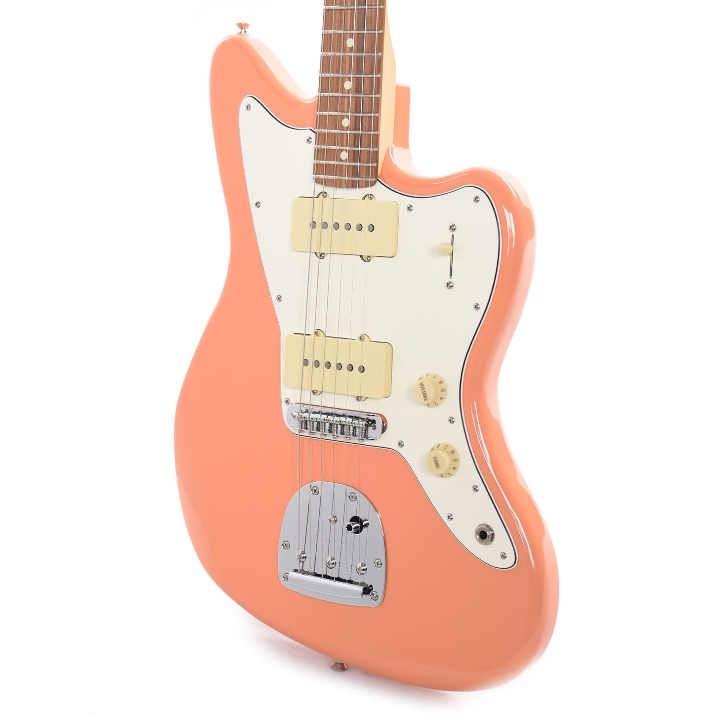 Fender Player Jazzmaster Pacific Peach w/Matching Headcap, Pure Vintage '65 Pickups, & Series/Parallel 4-Way Electric Guitars / Solid Body