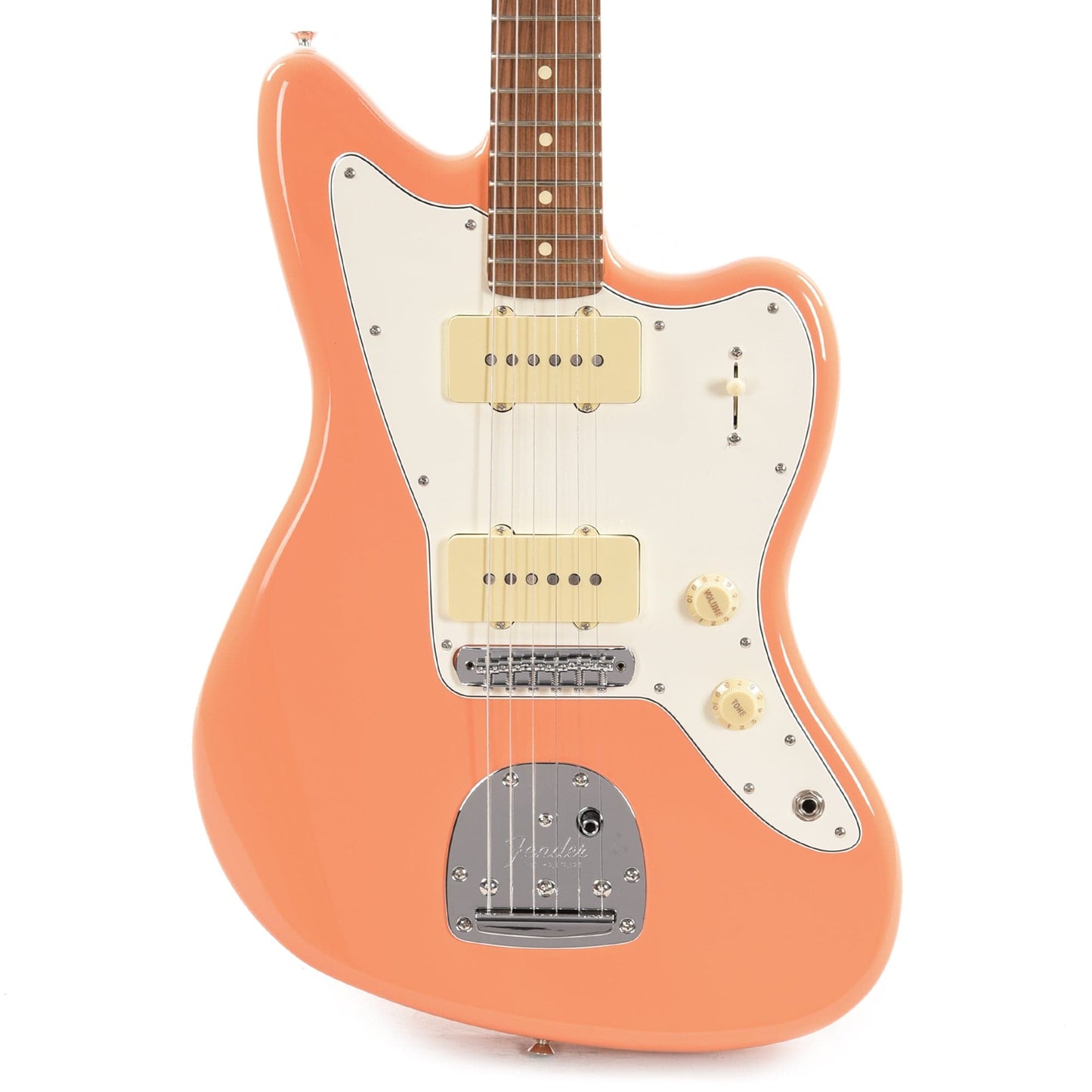 Fender Player Jazzmaster Pacific Peach w/Matching Headcap, Pure Vintage '65 Pickups, & Series/Parallel 4-Way Electric Guitars / Solid Body