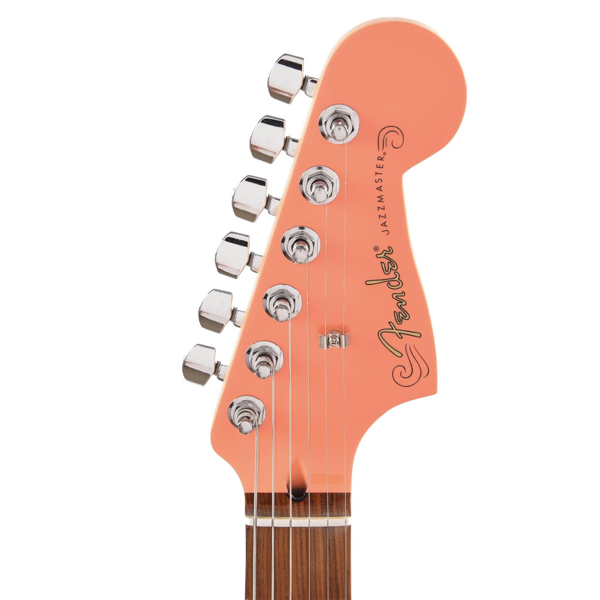 Fender Player Jazzmaster Pacific Peach w/Matching Headcap, Pure Vintage '65 Pickups, & Series/Parallel 4-Way Electric Guitars / Solid Body