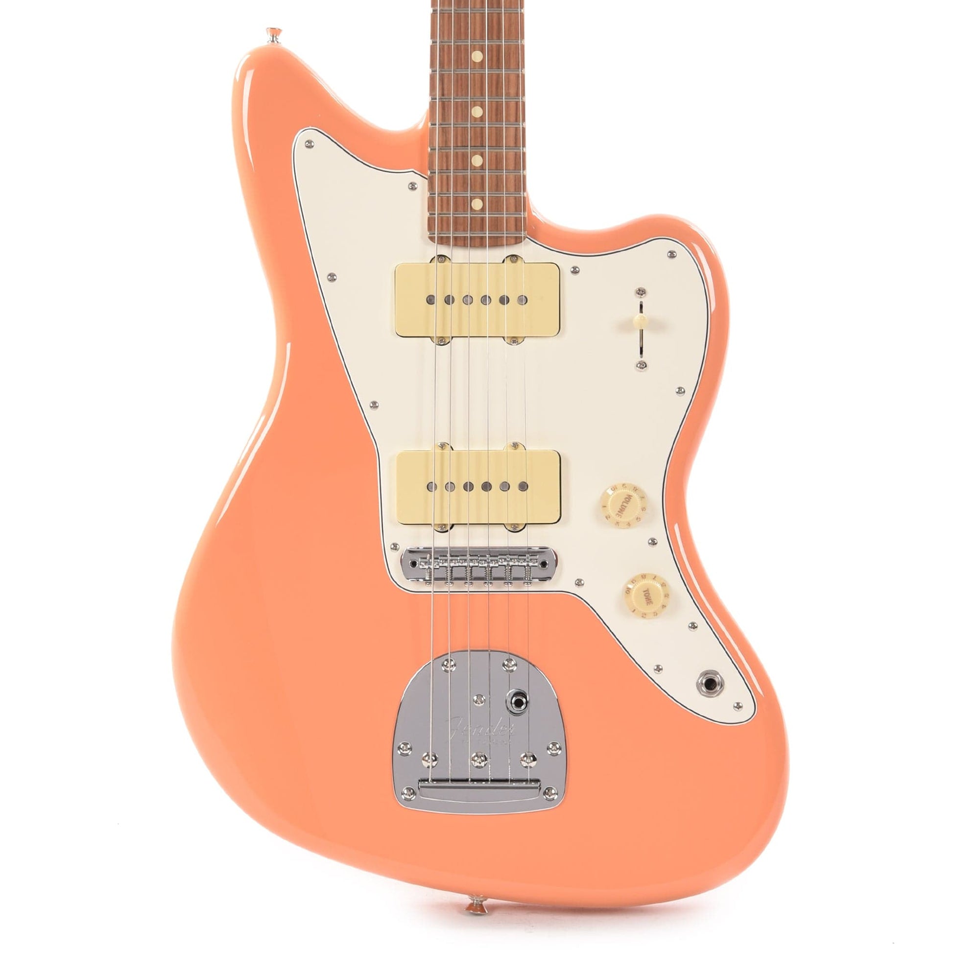 Fender Player Jazzmaster Pacific Peach w/Matching Headcap, Pure Vintage '65 Pickups, & Series/Parallel 4-Way Electric Guitars / Solid Body