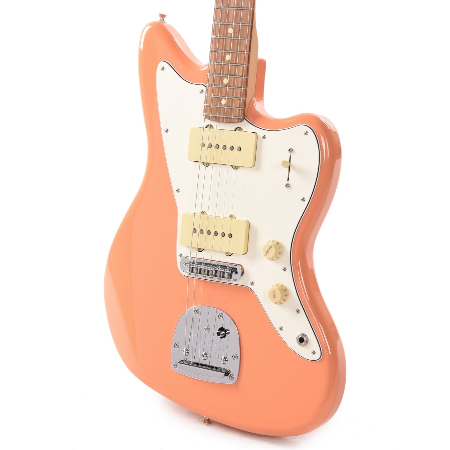 Fender Player Jazzmaster Pacific Peach w/Matching Headcap, Pure Vintage '65 Pickups, & Series/Parallel 4-Way Electric Guitars / Solid Body