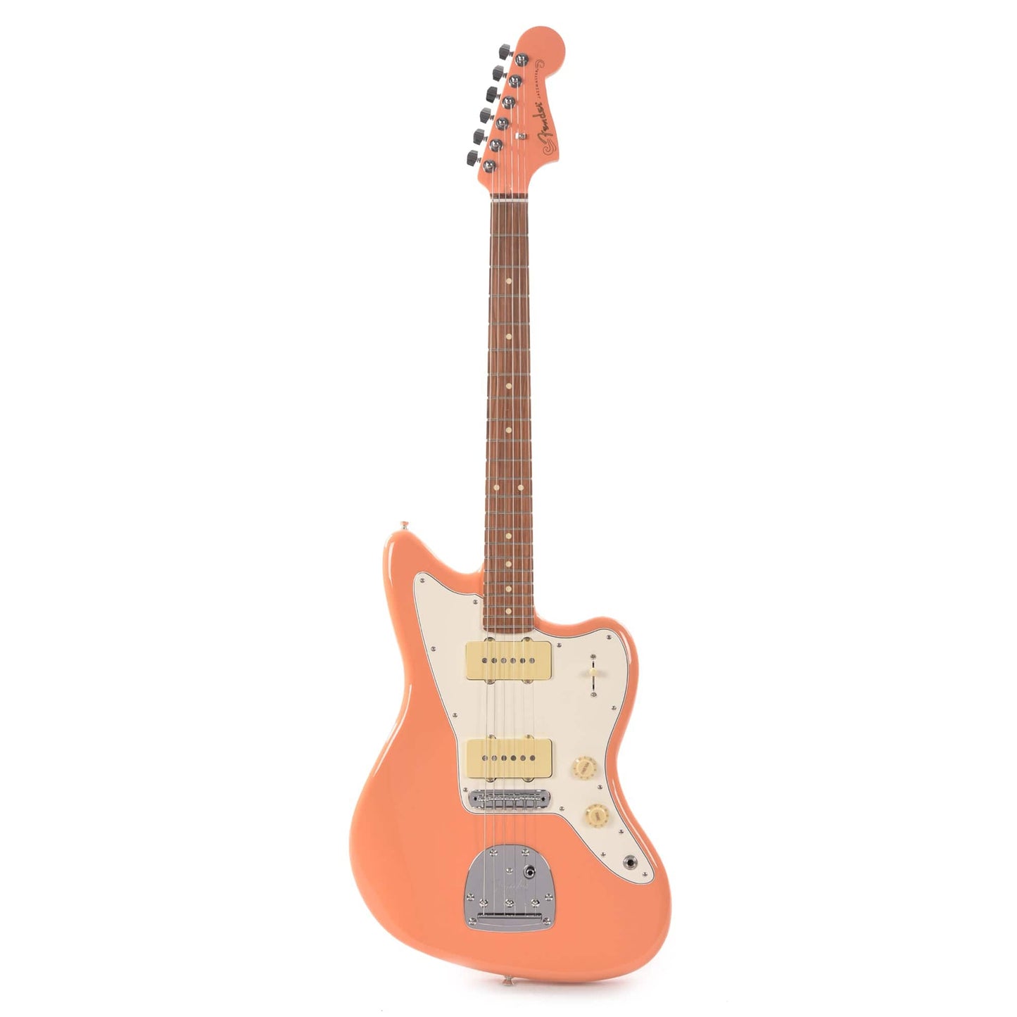 Fender Player Jazzmaster Pacific Peach w/Matching Headcap, Pure Vintage '65 Pickups, & Series/Parallel 4-Way Electric Guitars / Solid Body