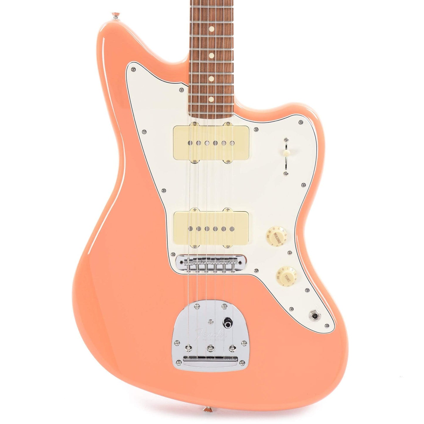 Fender Player Jazzmaster Pacific Peach w/Matching Headcap, Pure Vintage '65 Pickups, & Series/Parallel 4-Way Electric Guitars / Solid Body