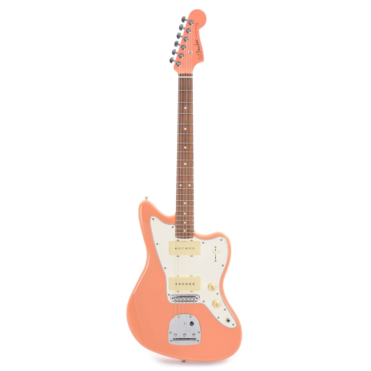 Fender Player Jazzmaster Pacific Peach w/Matching Headcap, Pure Vintage '65 Pickups, & Series/Parallel 4-Way Electric Guitars / Solid Body