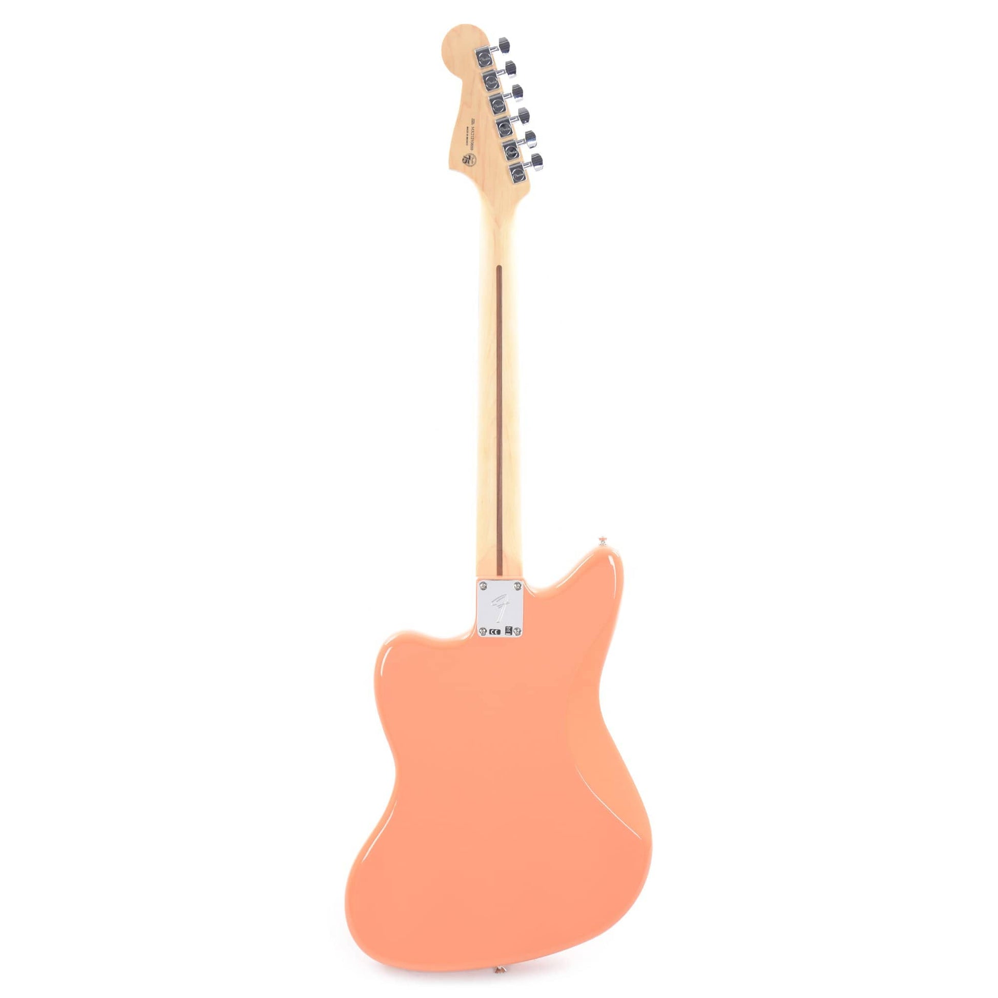 Fender Player Jazzmaster Pacific Peach w/Matching Headcap, Pure Vintage '65 Pickups, & Series/Parallel 4-Way Electric Guitars / Solid Body