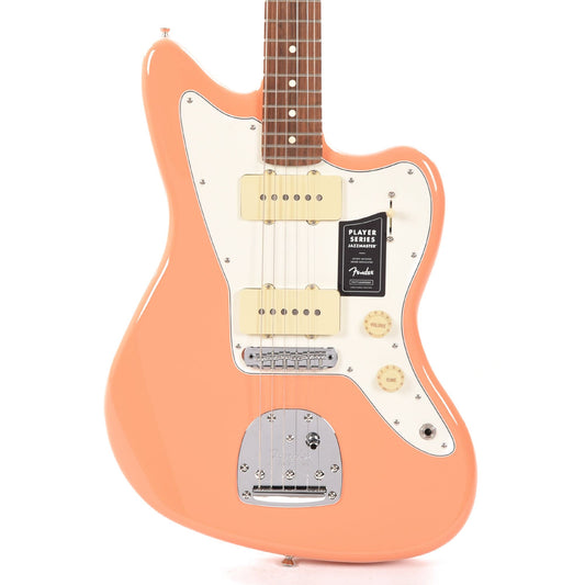Fender Player Jazzmaster Pacific Peach w/Matching Headcap, Pure Vintage '65 Pickups, & Series/Parallel 4-Way Electric Guitars / Solid Body