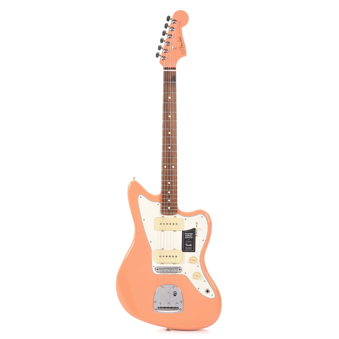 Fender Player Jazzmaster Pacific Peach w/Matching Headcap, Pure Vintage '65 Pickups, & Series/Parallel 4-Way Electric Guitars / Solid Body