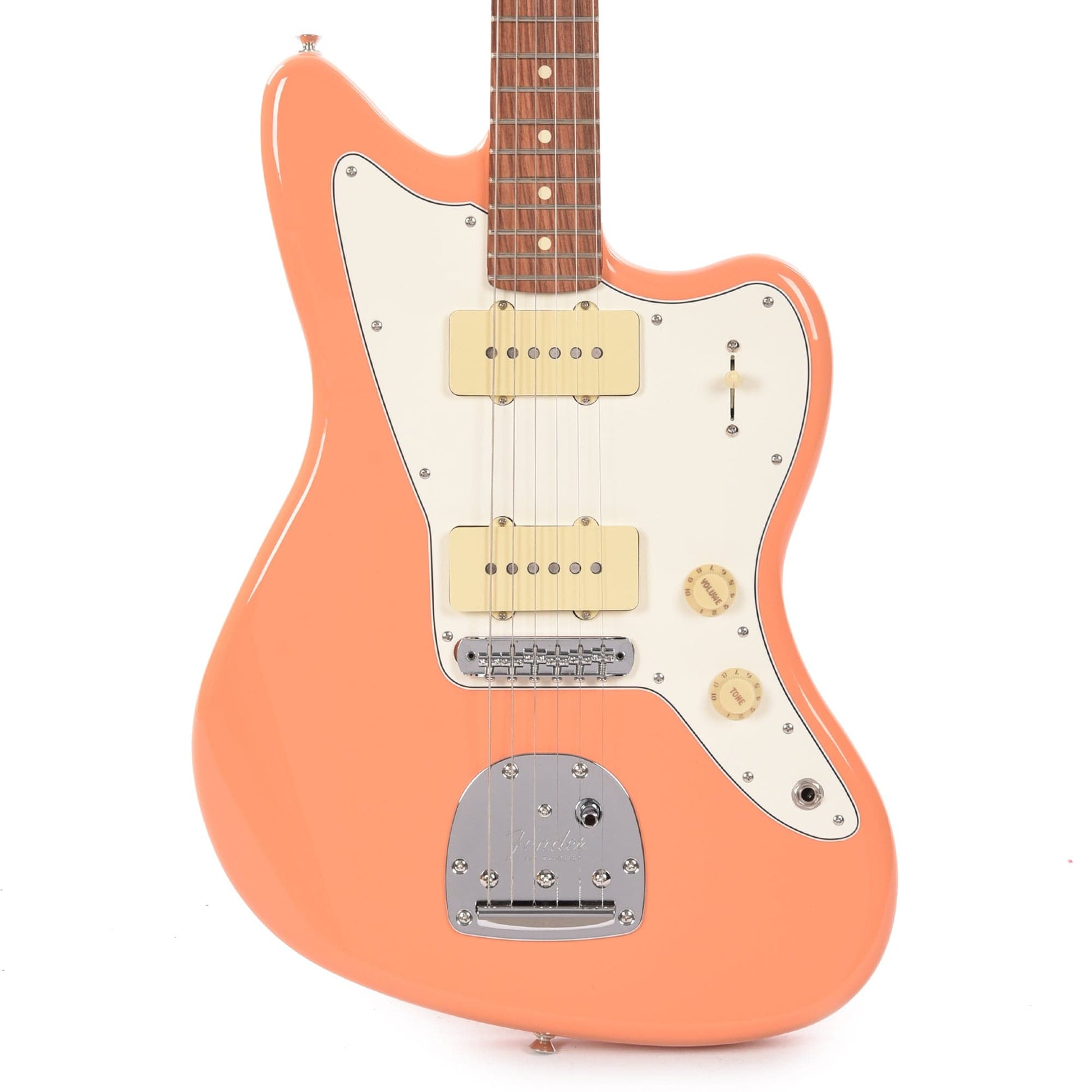 Fender Player Jazzmaster Pacific Peach w/Matching Headcap, Pure Vintage '65 Pickups, & Series/Parallel 4-Way Electric Guitars / Solid Body
