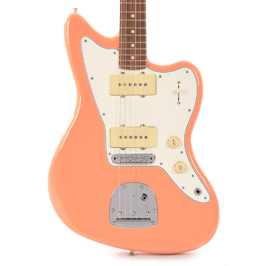 Fender Player Jazzmaster Pacific Peach w/Matching Headcap, Pure Vintage '65 Pickups, & Series/Parallel 4-Way Electric Guitars / Solid Body