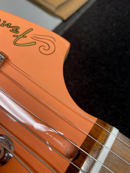 Fender Player Jazzmaster Pacific Peach w/Matching Headcap, Pure Vintage '65 Pickups, & Series/Parallel 4-Way Electric Guitars / Solid Body